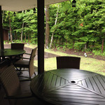 フォリオリーナ・デッラ・ポルタ・フォルトゥーナ - テラス席