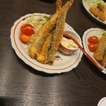 小料理屋 おく - ししゃもフライ(*‘ω‘ *)