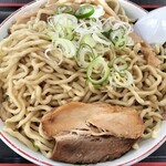 自家製太麺 渡辺 - らー麺特大（950円）