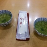 道頓堀 今井 - 2014.06お茶も美味い。