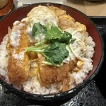 更科 - セットのカツ丼