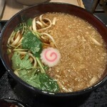 更科 - セットのたぬきうどん