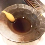 竹とんぼ - 2014.6. お肉は辛子醤油で