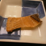 味 ふくしま - 向付の鰈の骨煎餅