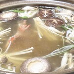 磯料理 一吉 - 出汁も最高です