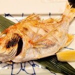 海鮮割烹 朝日 - レンコ鯛の焼物①