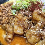 大阪屋 - 担々ホルモン麺¥980外　美味い