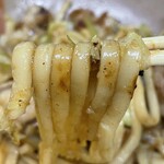 大阪屋 - ホルモンうどん定食¥1050外　美味い。うどんは細切れ。次回は単品大盛りで食べたい。美味い。