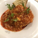 日本酒バルおちょこ。 - 海老チリ