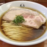 武志 - 地鶏と豚の醤油らぁ麺（￥1000-）