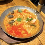 炭火焼鳥わだち - 玉子とじ