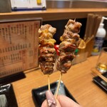 炭火焼き鳥と博多もつ鍋 ながれ 錦本店 - 
