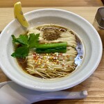 中華そば うお静 - 平日　二杯目限定　粗節醤油そば