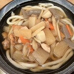 ちく泉 - しっぽくうどん中
