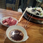 成吉思汗 だるま - ひたすら食べます・・（２０１４年５月）。