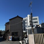 うなぎ割烹山田 - お店の裏側（外観）