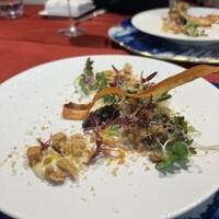 メザニーン - バースニップ　ズワイガニタルタル　クミン　オマール海老のブランマンジェ　キャビア