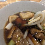 武蔵野うどん 五六 - この肉汁が合うんだなぁ〜