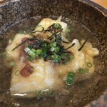 武屋食堂 - 料理写真:どうしても食べたくて…名物モッツァ揚げ出し