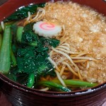 更科 - カツ丼セット　あたたかいたぬきそば