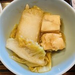 北京飯店 - 豆腐と白菜の炒め物