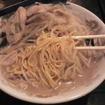 ちょうちん亭 - タンメン-麺アップ