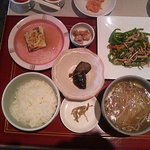 東北飯店 - 豚肉とピーマン炒めのセット