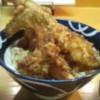 北新地 天富 - 関東風天丼