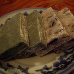 みなとや旅館 - デザートは「ちからもち」