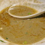 NIBOSHI MANIA - ロブスター二段仕込み浅利の濃厚のスープのアップ