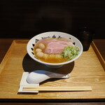 NIBOSHI MANIA - 銀鱗真鯛鮮魚煮干蕎麦着丼