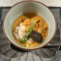 焼肉 思食 - 雲丹と白子