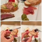 ビストロ パンダ - 白レバーのパテは、ベリーのコンフィチュールを乗せると…なんとも言えぬ…悶絶級の美味しさ♡