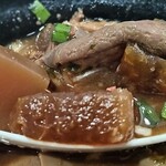 029満家食堂 - コンニャク、大根、モツ。柔らかで味が染み染み！