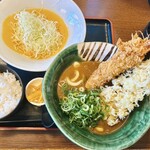 みくりやうどん - こんなセット