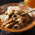 手作りもつ煮込み