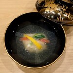 川田 - 2025.1.  蛤真薯の薄氷椀