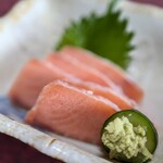 元祖鮭鱒料理 割烹 金大亭 - 鮭氷刺身（るいべ）