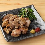 浪花屋 鳥造 - 料理写真:親鶏もも炭火焼き