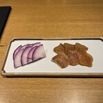酒屋 彌三郎 - 自家製カラスミと紫大根