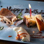 PRONTI VIA! ARRIBA! - デザートプレート