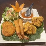 Satsuma Age and Shrimp Tempura Assortment