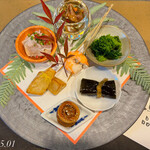 鳥品 - 【2025/01】季節の前菜の盛り合わせ