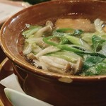 Chicken Harusame Soup