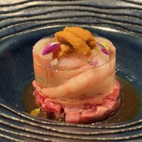 牛の達人 GINZA - 海鮮和牛ユッケジュレ
