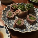 安参 - 牛ロースアスパラ巻き