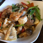 Seafood Black Pepper Stir-fry