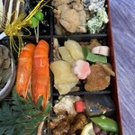味亭花の家 - おせちエビやら