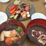 味亭花の家 - 元旦の朝おたつ家