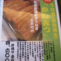入谷鬼子母神門前のだや - シンコを使ったうな重